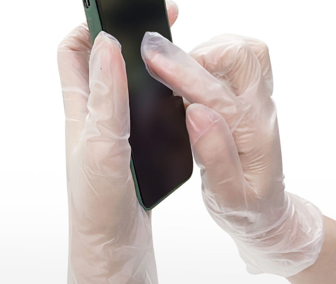 Disposable PVC gloves